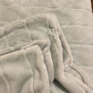 Indigo Green Plush Blanket